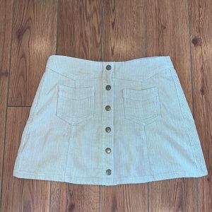 She + Sky Corduroy Skirt